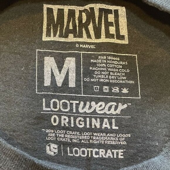 Loot Crate Marvel Avengers The WASP T-Shirt Men's Size Medium Black - Picture 5 of 6